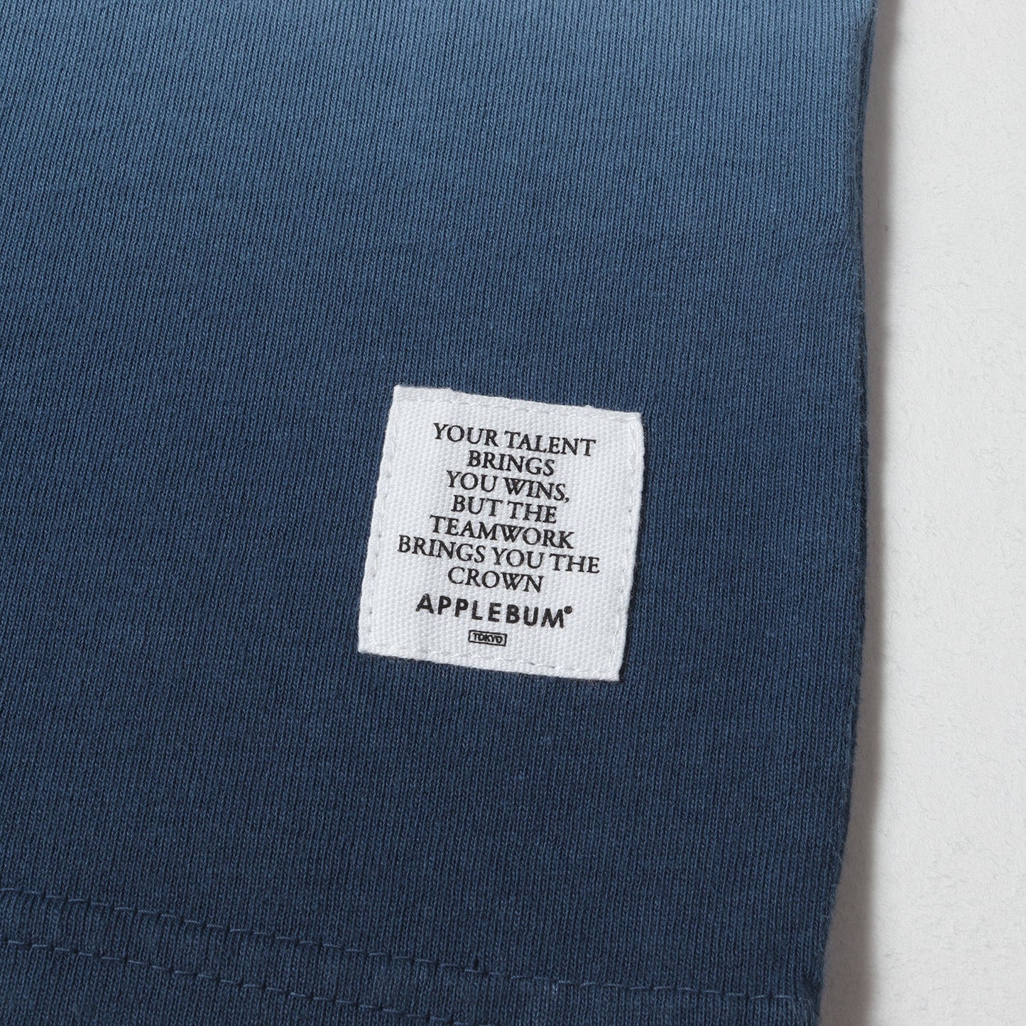 21SS グラデーションカラー クルーネック Tシャツ(Multi Color Dip-dye T-shirt)