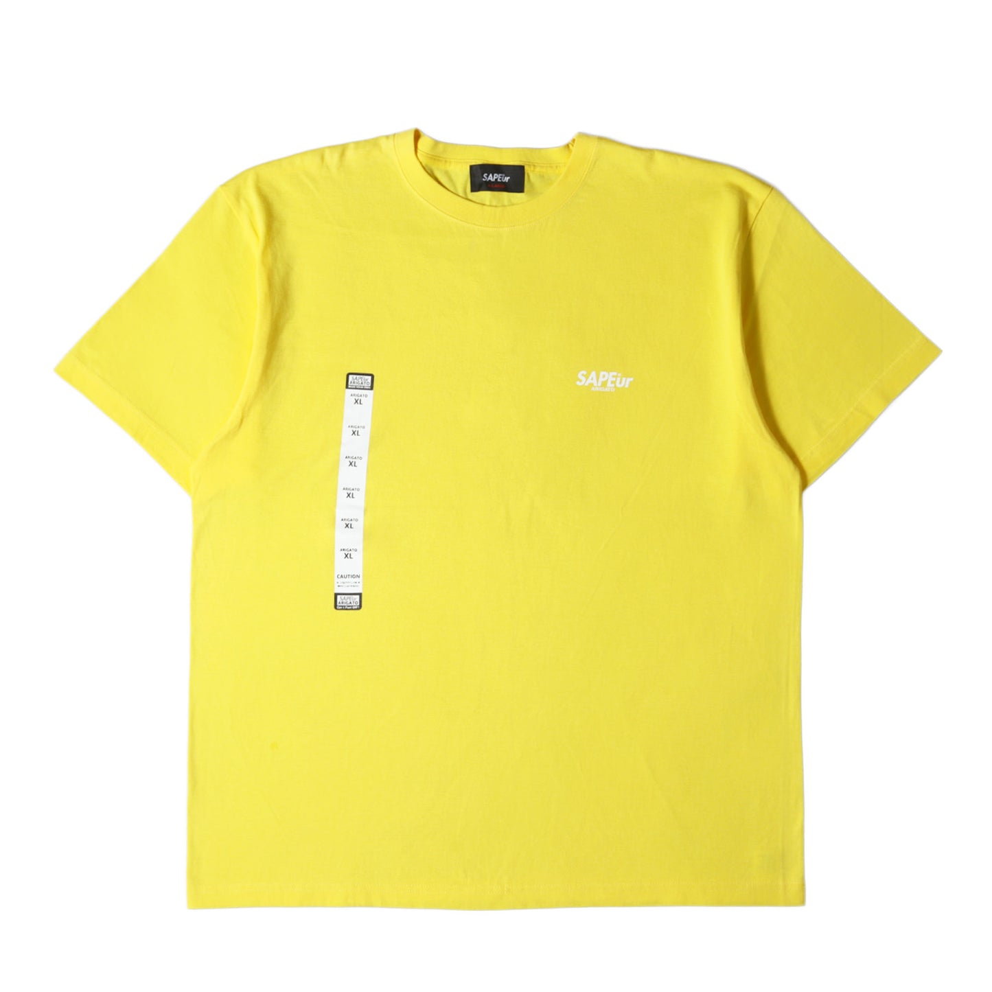 ステッカープリント クルーネック Tシャツ