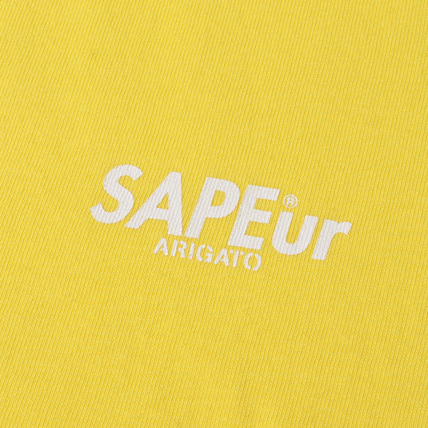 ステッカープリント クルーネック Tシャツ