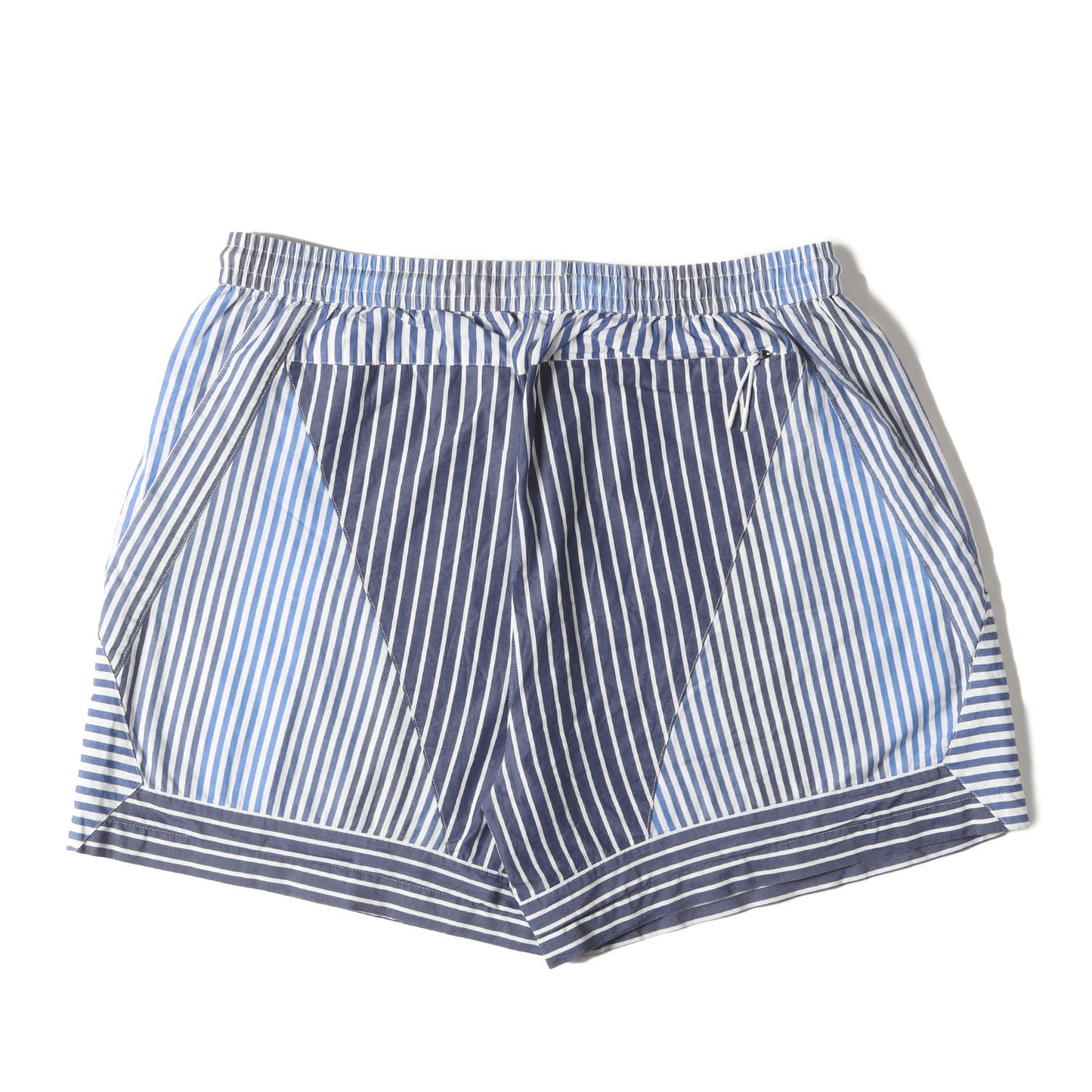 22SS ミックスストライプ ターボ イージーショーツ(Mixed Striped Poplin Turbo Short)