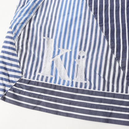 22SS ミックスストライプ ターボ イージーショーツ(Mixed Striped Poplin Turbo Short)