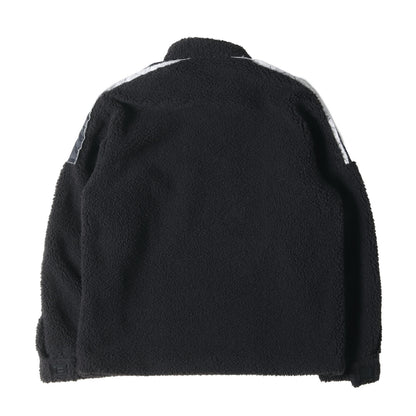 ハーフジップ プルオーバー フリース ジャケット(Logo Plaque Pullover)