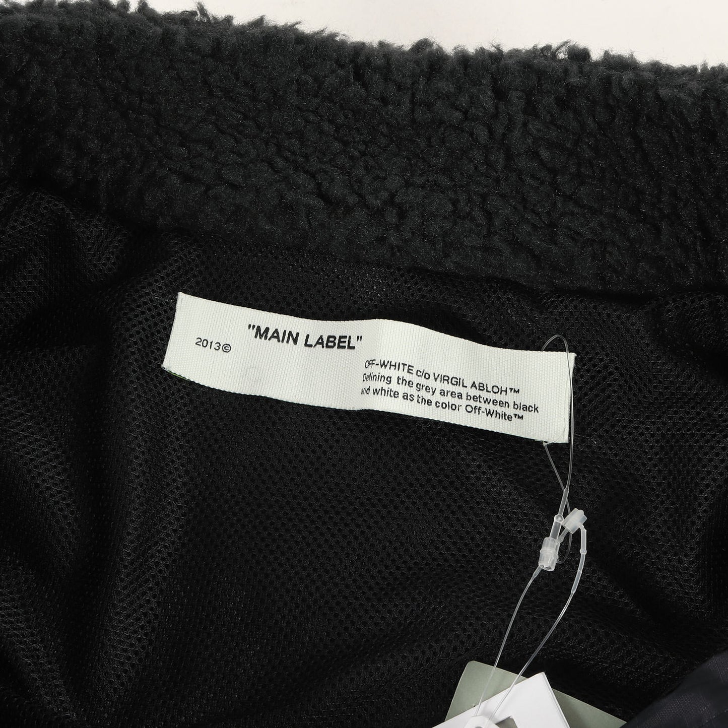 ハーフジップ プルオーバー フリース ジャケット(Logo Plaque Pullover)