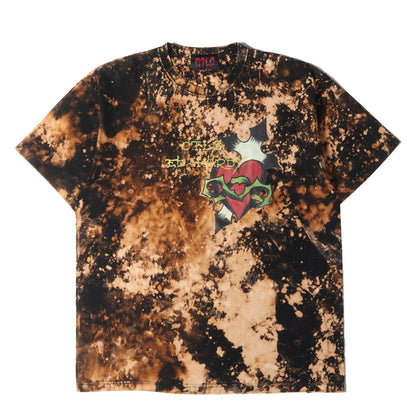 Ed Hardy リメイク ブリーチ加工 オーバーサイズ ヘビー Tシャツ
