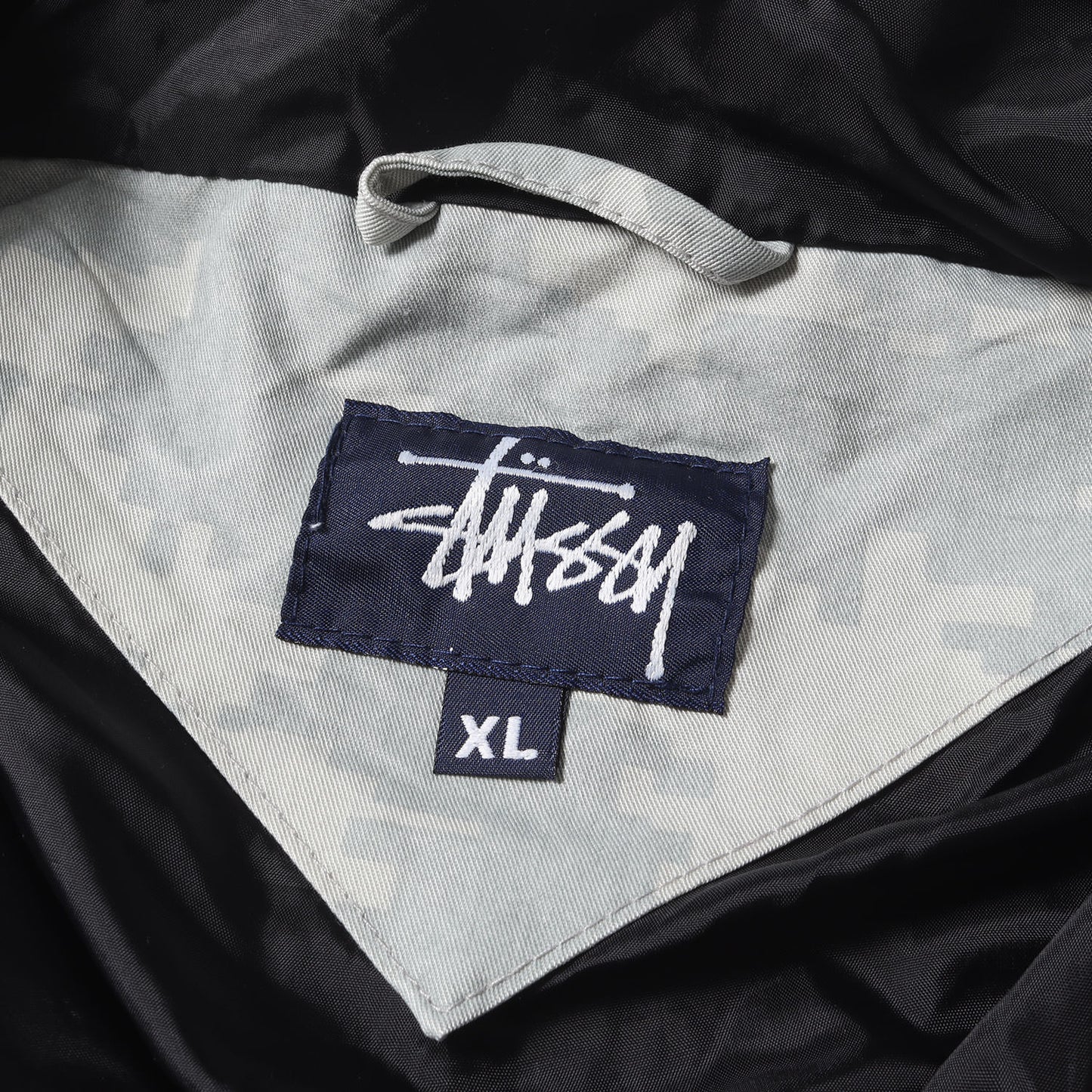 00s デジカモ柄 ミリタリー ワイド フードジャケット(USA製)