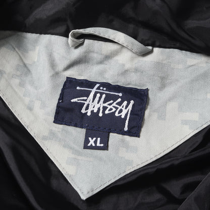 00s デジカモ柄 ミリタリー ワイド フードジャケット(USA製)