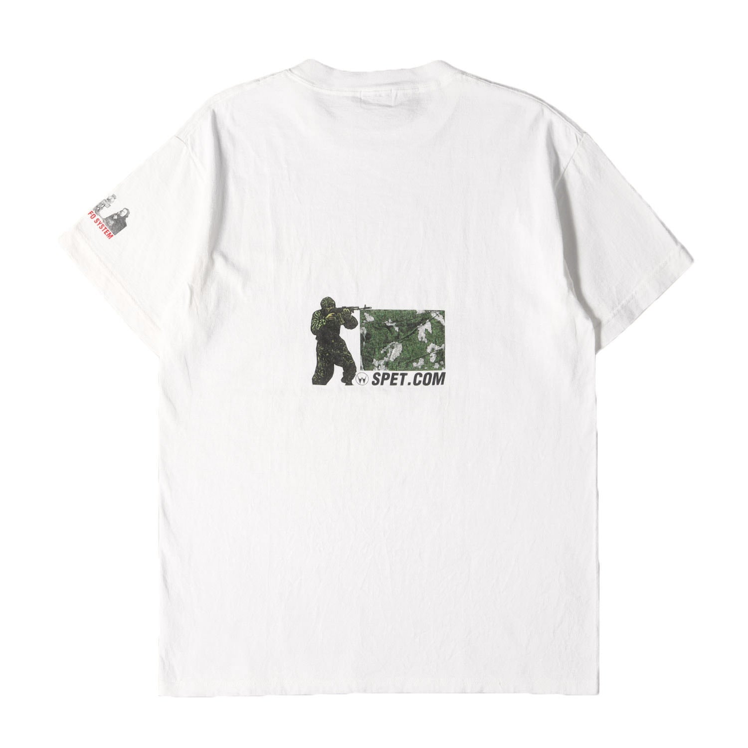 WTAPS ホワイト Tシャツ 　Ｍサイズ WTAPS ロゴ Tシャツ | ホワイト | FARFETCH JP