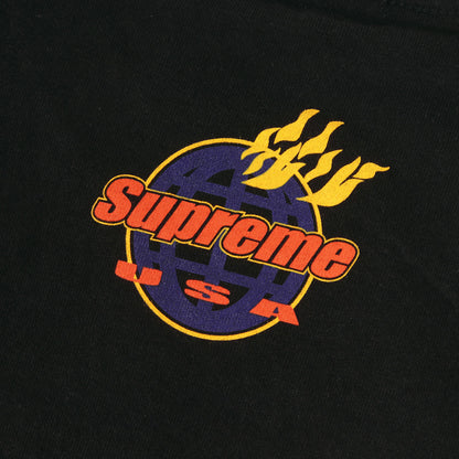 ファイヤーロゴ クルーネック Tシャツ(Fire Tee)