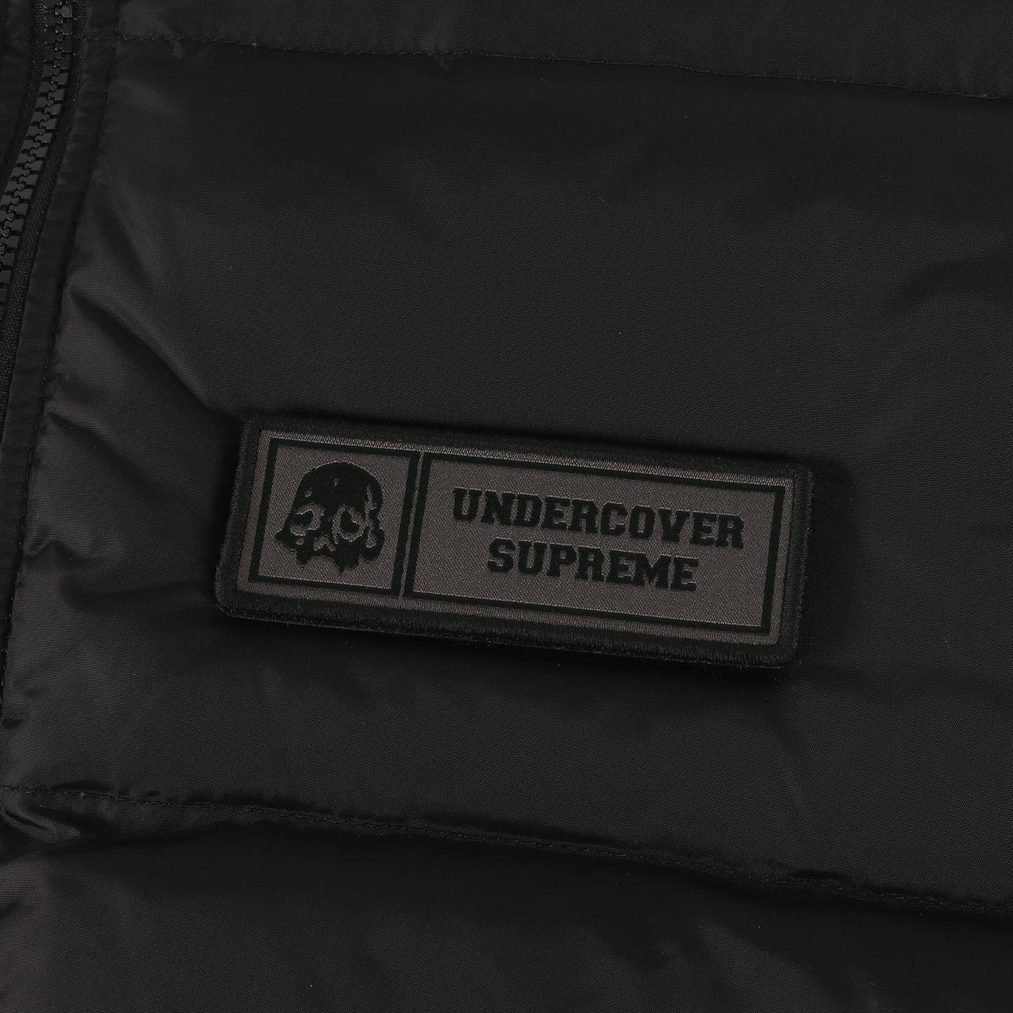 23SS ×UNDERCOVER スタッズ付き 袖レザー ダウンジャケット(Puffer Jacket)
