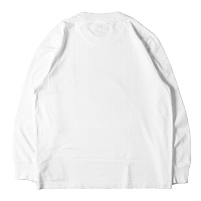23SS ハートロゴ刺繍 ヘビー ロングスリーブ Tシャツ(AMI DE COEUR LS T-SHIRT UTS200.701)