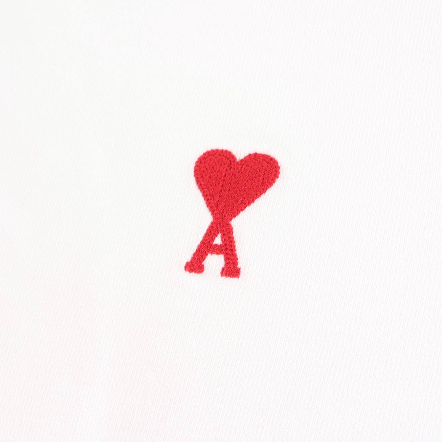 23SS ハートロゴ刺繍 ヘビー ロングスリーブ Tシャツ(AMI DE COEUR LS T-SHIRT UTS200.701)