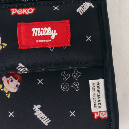 23AW ×milky ペコちゃん柄 モバイル ショルダーバッグ / ポーチ(MOBILE SHOULDER BAG)