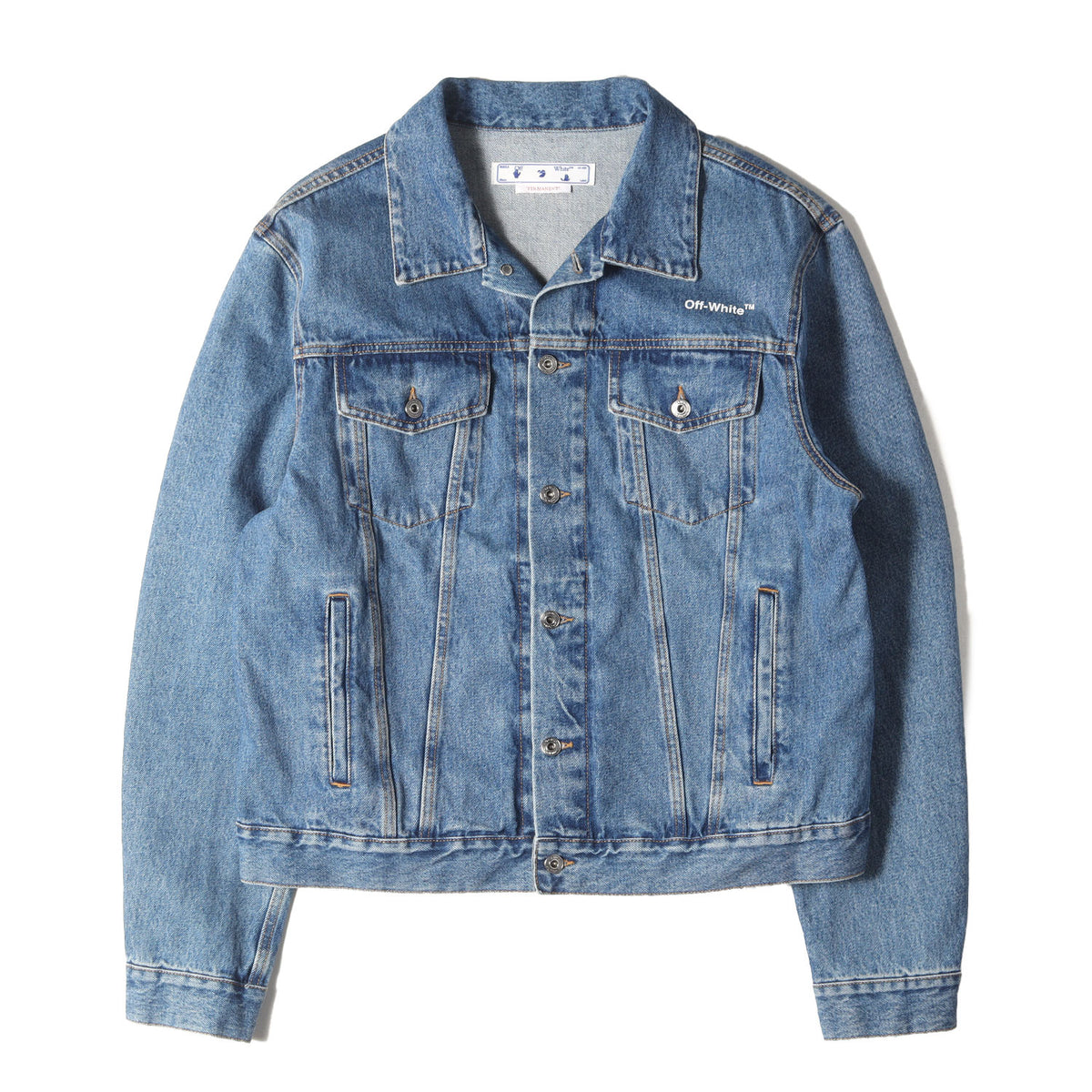 23SS アイコンマーク ヴィンテージ加工 3rdタイプ デニムジャケット(DIAG TAB SLIM DENIM JACKET)
