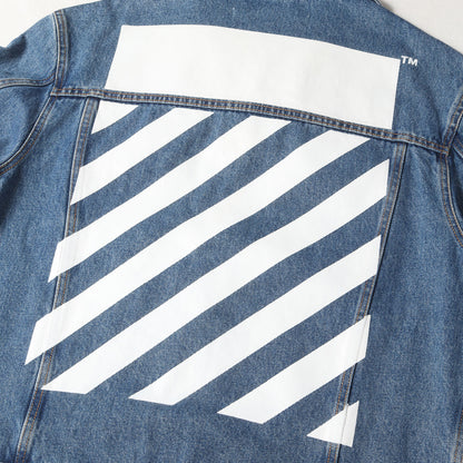 23SS アイコンマーク ヴィンテージ加工 3rdタイプ デニムジャケット(DIAG TAB SLIM DENIM JACKET)