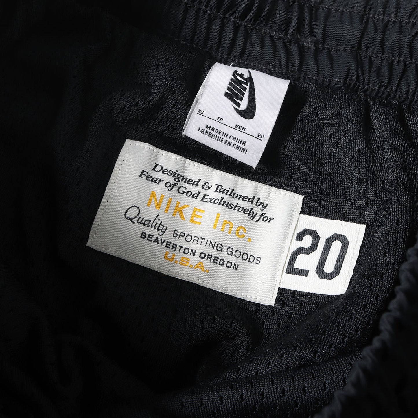 20AW ×NIKE ×NBA ヘビーナイロン ウォームアップ パンツ(WARM UP PANT)