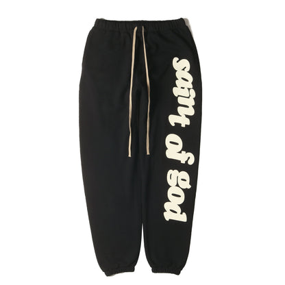 日本未発売 23AW ×SAINT MICHAEL 発泡プリント スウェットパンツ(Sweatpant)