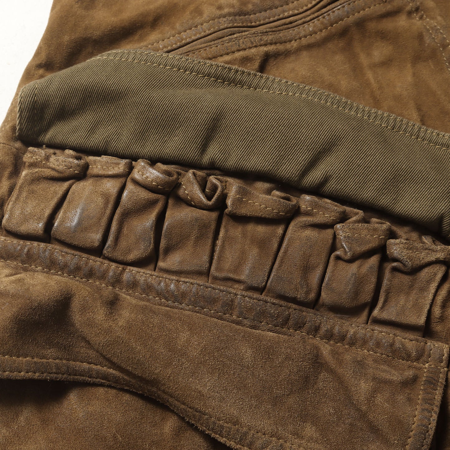 [希少モデル] POLO COUNTRY ゴートスウェード レザー ハンティング ジャケット(MOHAWK UTILITY SUEDE JACKET)
