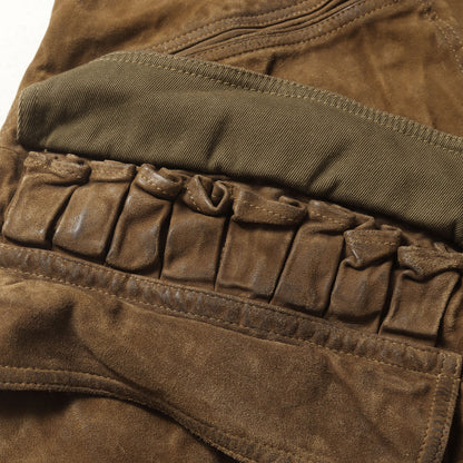 [希少モデル] POLO COUNTRY ゴートスウェード レザー ハンティング ジャケット(MOHAWK UTILITY SUEDE JACKET)