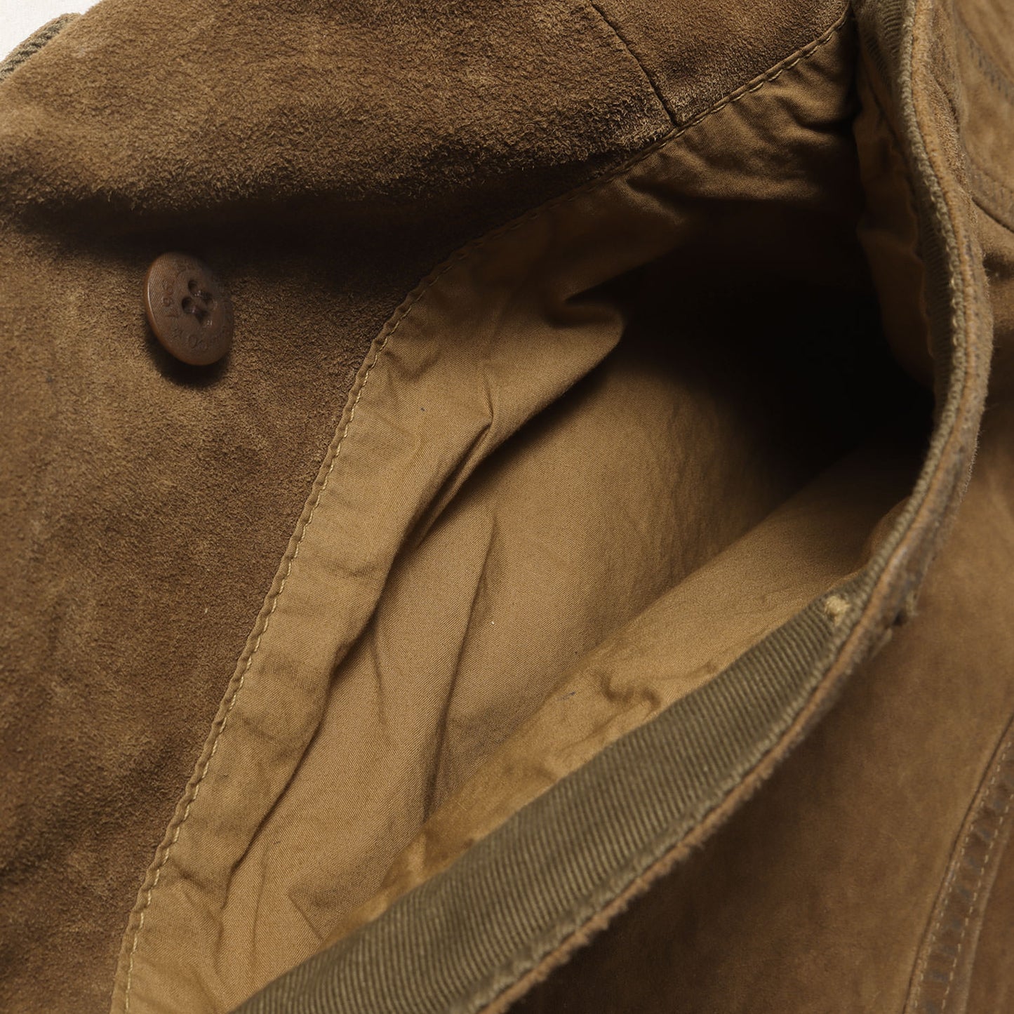 [希少モデル] POLO COUNTRY ゴートスウェード レザー ハンティング ジャケット(MOHAWK UTILITY SUEDE JACKET)