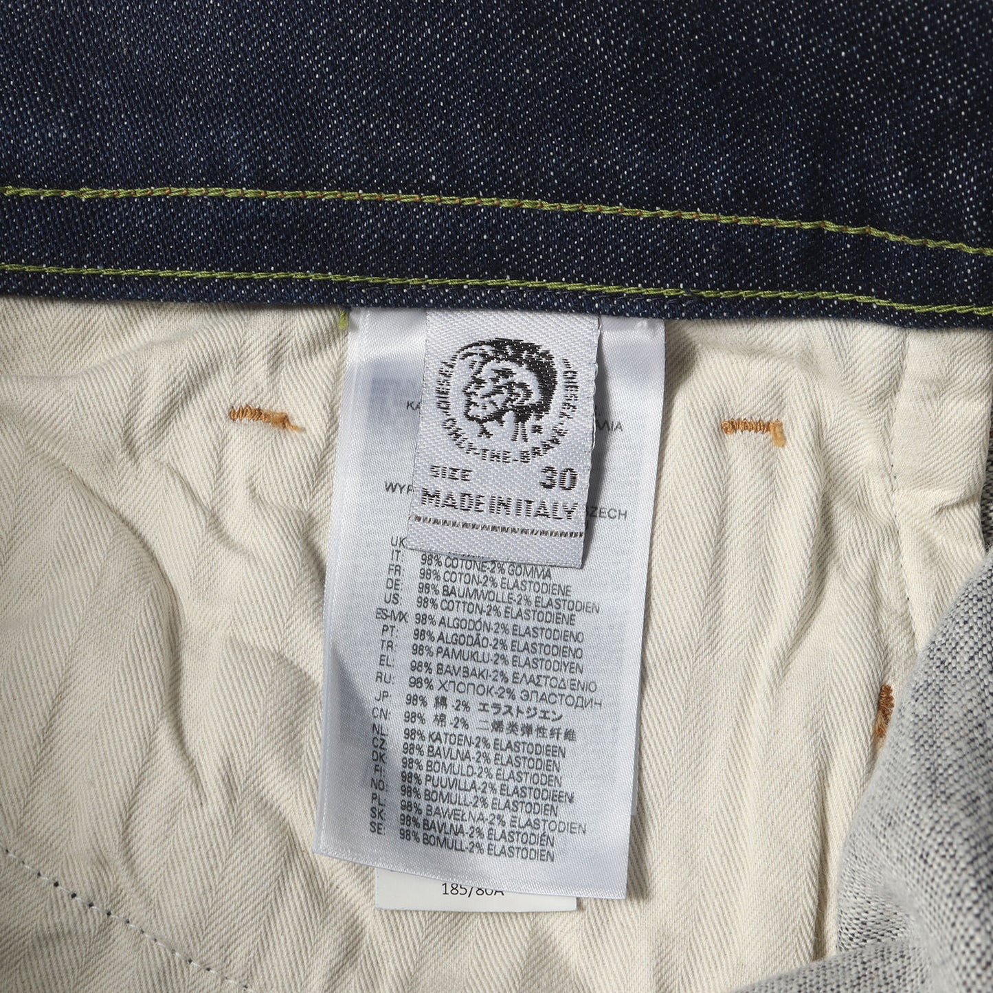 リンスウォッシュ ストレッチ デニムパンツ(D-VIKER-CDN)