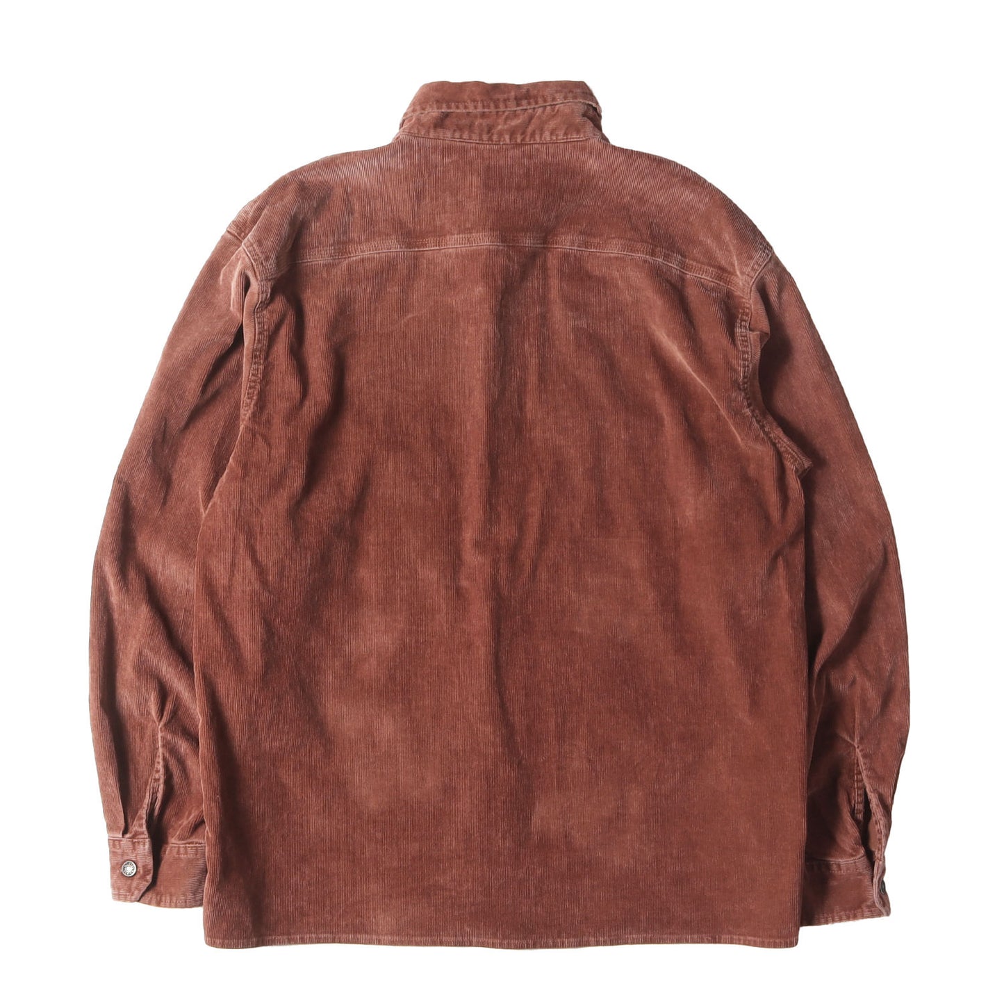 ヴィンテージ加工 コーデュロイ オーバー シャツ(LOGOED BUTTONS CORDUROY S-BUN-CORD OVERSHIRT)