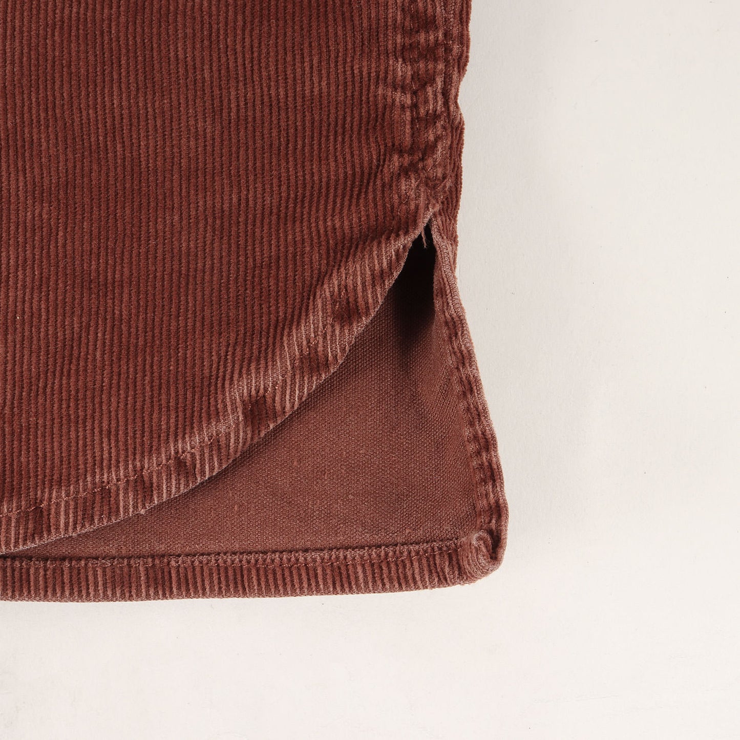 ヴィンテージ加工 コーデュロイ オーバー シャツ(LOGOED BUTTONS CORDUROY S-BUN-CORD OVERSHIRT)