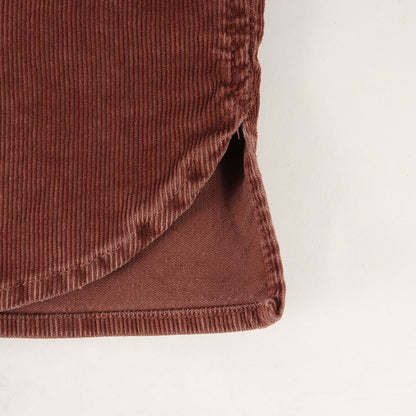 ヴィンテージ加工 コーデュロイ オーバー シャツ(LOGOED BUTTONS CORDUROY S-BUN-CORD OVERSHIRT)