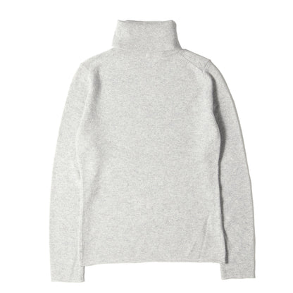 カモフラージュスカル タートルネック カシミヤ ニット
