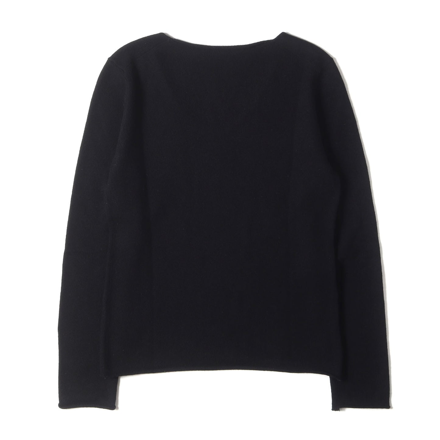 レオパード柄 スカル Uネック カシミヤ ニット