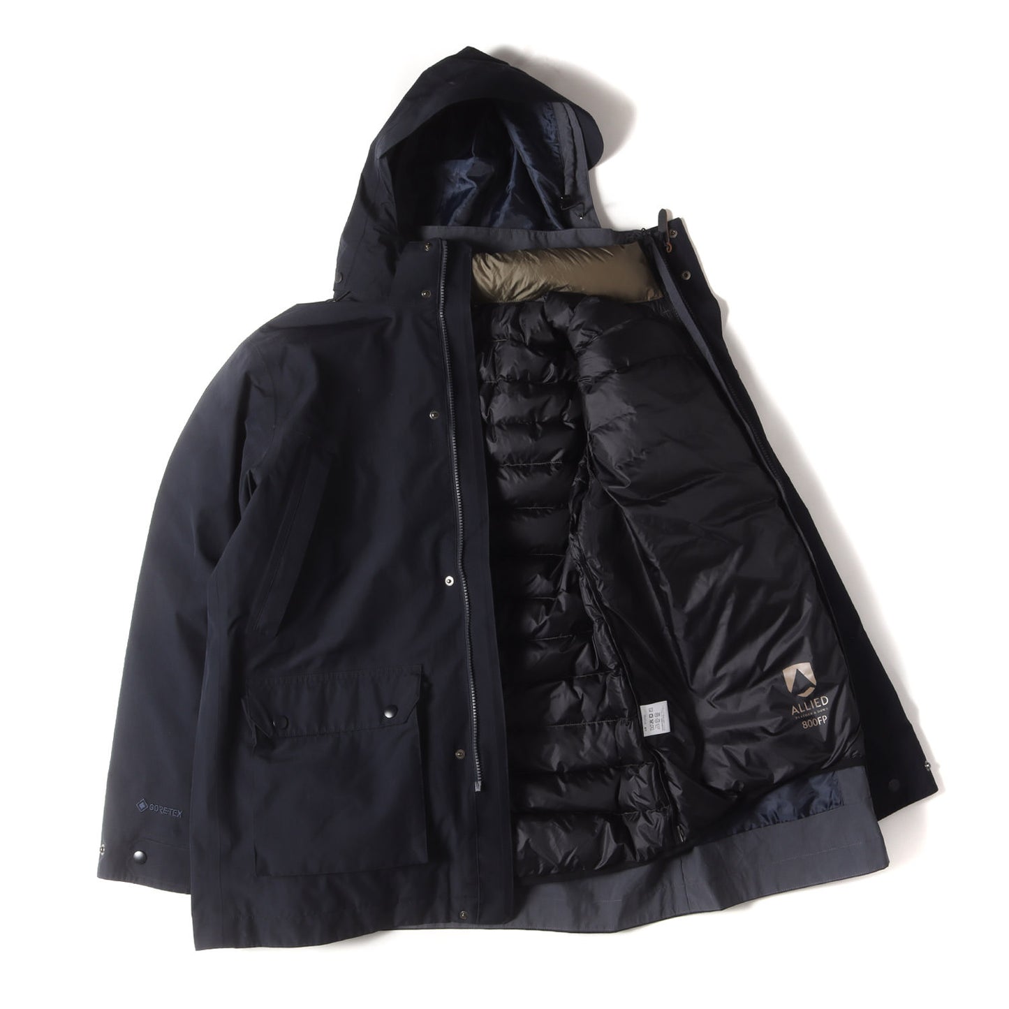 ゴアテックス ライダルジャケット & PFユニットダウンジャケット 2点セット(Rydal Jacket & PF Unit Down Jacket)