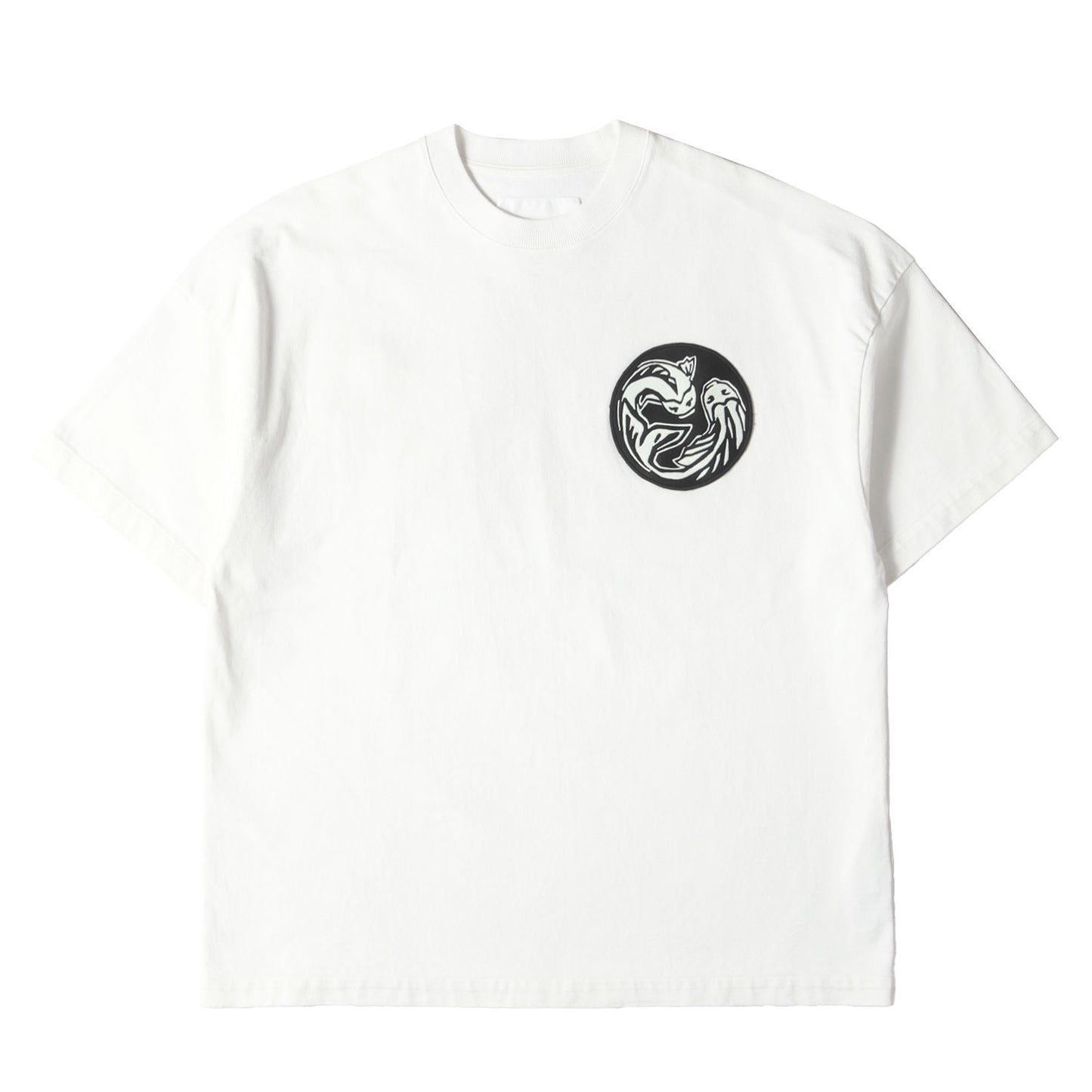 22AW ワッペン付き オーバーサイズ ヘビー Tシャツ