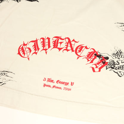 21AW オーバーサイズ グラフィック総柄 パーカー(GOTHIC OVERSIZED Hoodie)