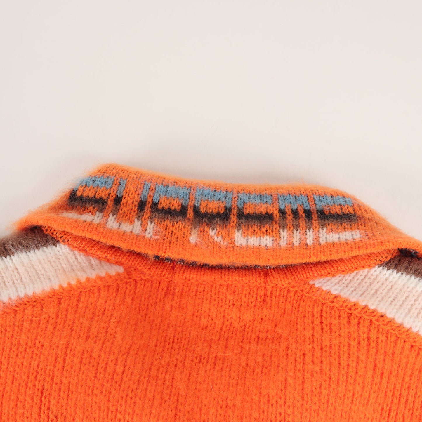 23SS 袖ライン フルジップ ニット セーター(Sleeve Stripe Zip Up Sweater)