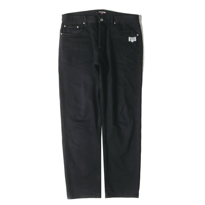 23AW ×BOUNTY HUNTER ロゴプリント デニムパンツ(Regular Jean)