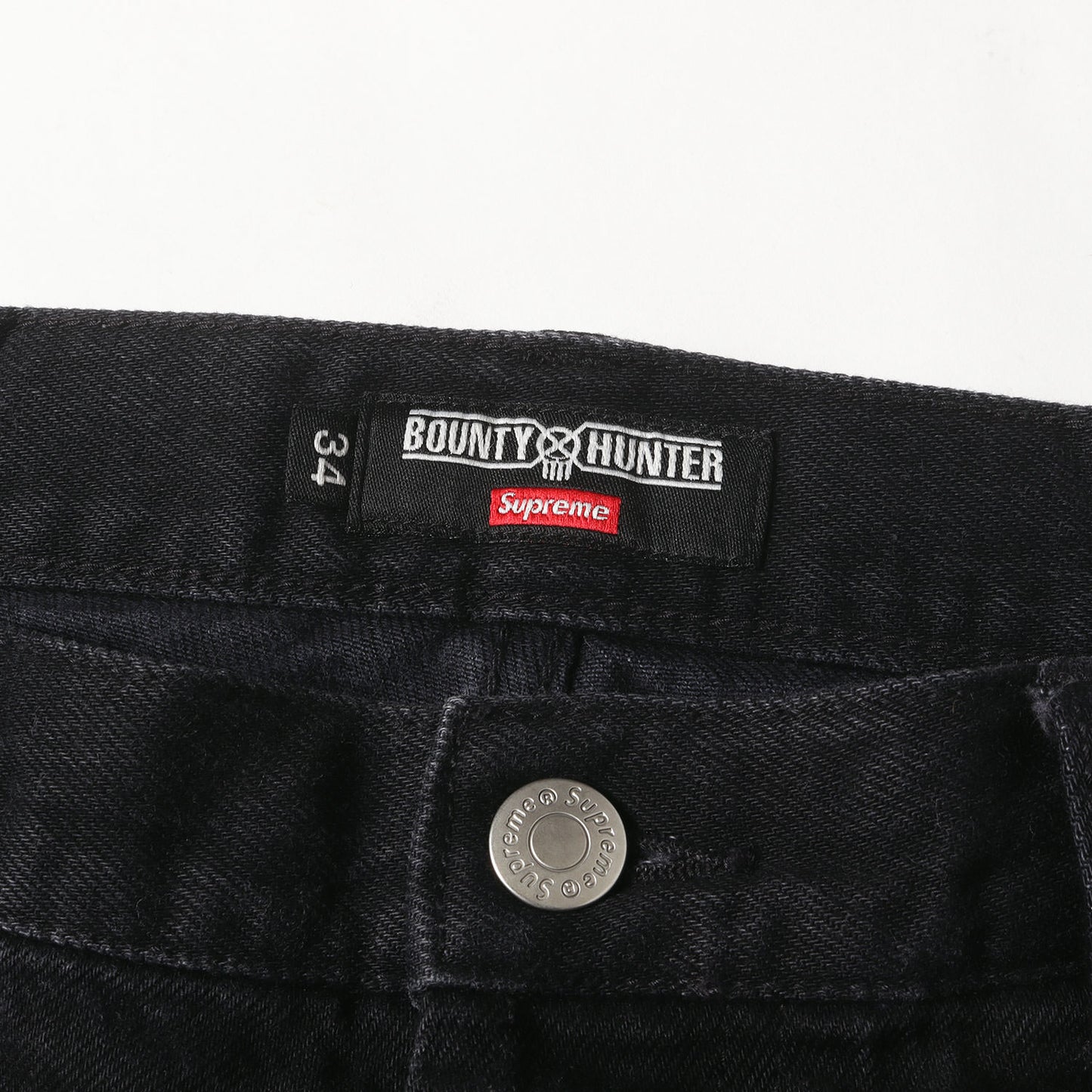 23AW ×BOUNTY HUNTER ロゴプリント デニムパンツ(Regular Jean)