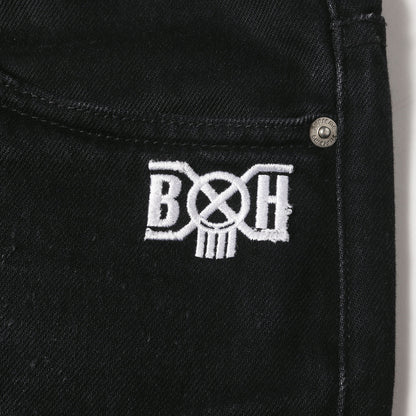 23AW ×BOUNTY HUNTER ロゴプリント デニムパンツ(Regular Jean)