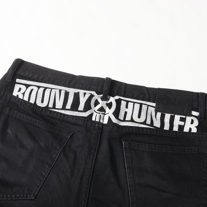 23AW ×BOUNTY HUNTER ロゴプリント デニムパンツ(Regular Jean)