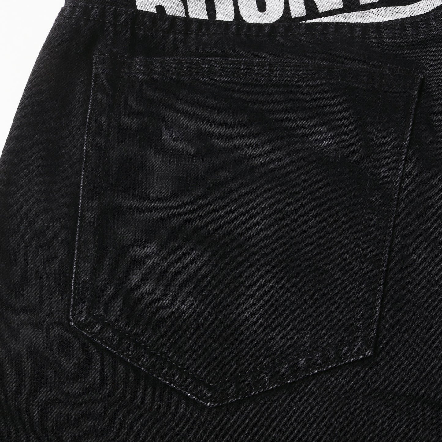 23AW ×BOUNTY HUNTER ロゴプリント デニムパンツ(Regular Jean)