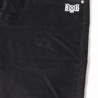 23AW ×BOUNTY HUNTER ロゴプリント デニムパンツ(Regular Jean)