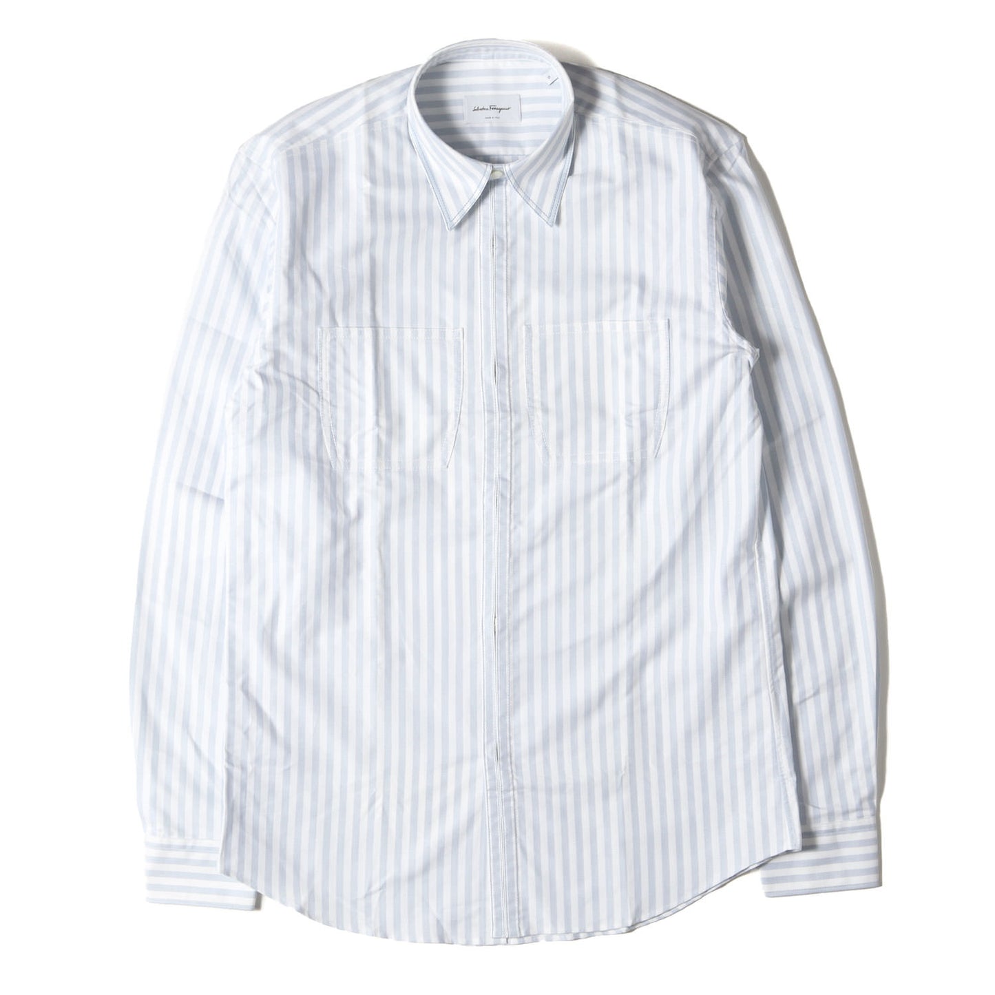 近年モデル オックスフォード ストライプ シャツ