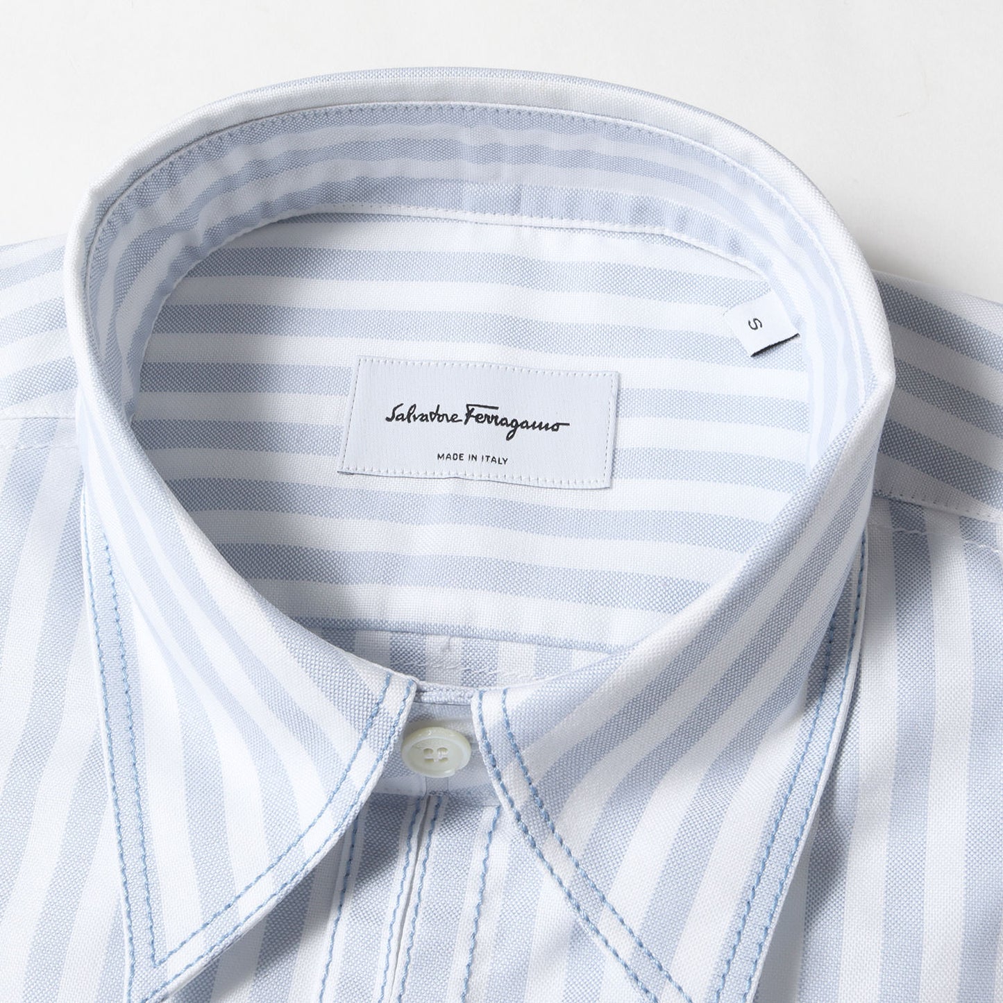 近年モデル オックスフォード ストライプ シャツ