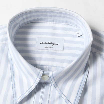 近年モデル オックスフォード ストライプ シャツ