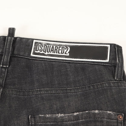 20SS ダメージ加工 ストレッチ スリム テーパード デニムパンツ(COOL GUY JEAN)