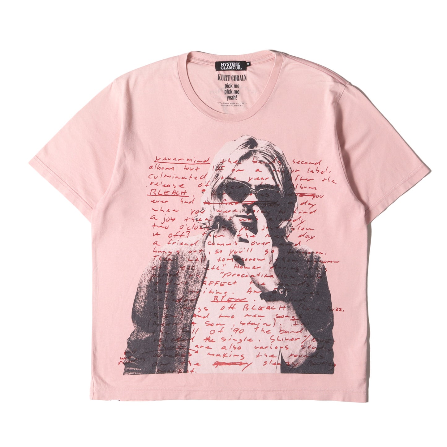 ×Kurt Cobain カート・コバーン フォト Tシャツ