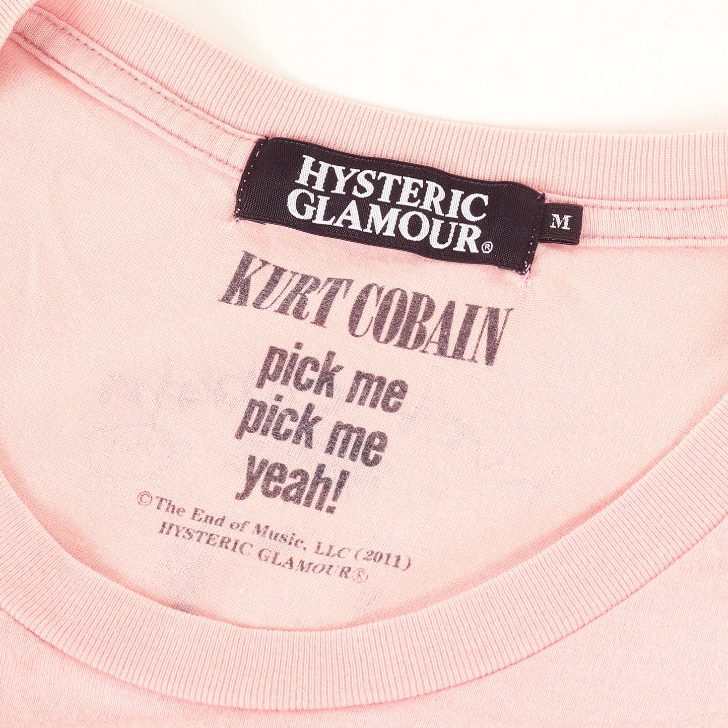 ×Kurt Cobain カート・コバーン フォト Tシャツ