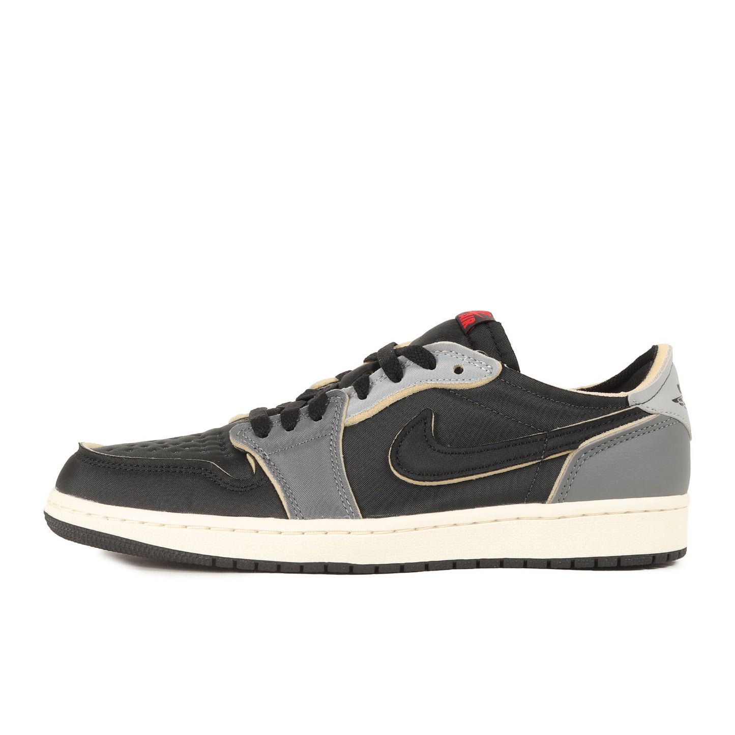 AIR JORDAN 1 RETRO LOW OG EX BLACK AND SMOKE GREY(DV0982-006)