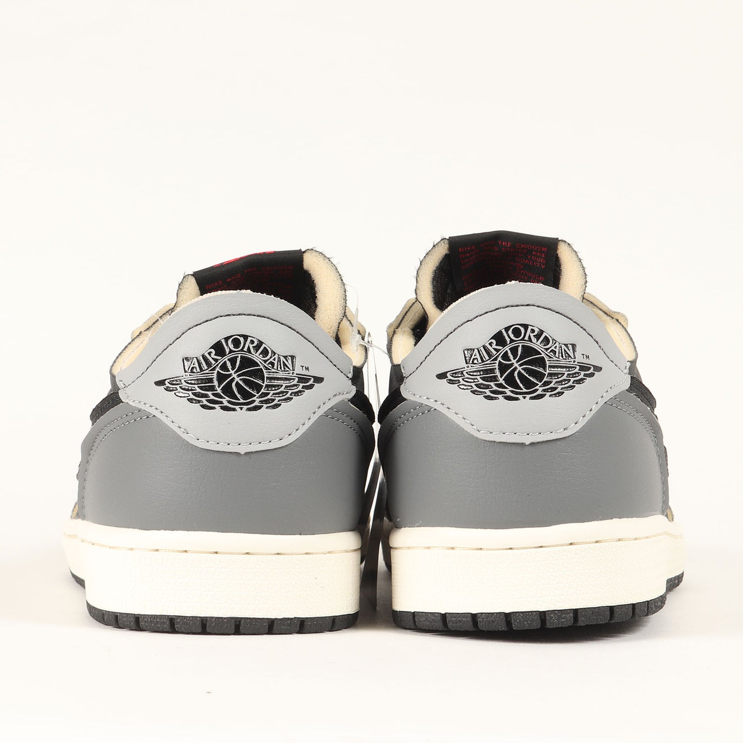 AIR JORDAN 1 RETRO LOW OG EX BLACK AND SMOKE GREY(DV0982-006)