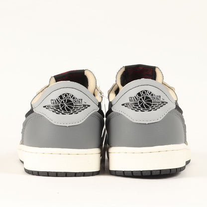 AIR JORDAN 1 RETRO LOW OG EX BLACK AND SMOKE GREY(DV0982-006)