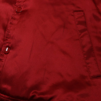 ×Champion フード付き サテン バーシティジャケット / スタジャン(Hooded Satin Varsity Jacket)