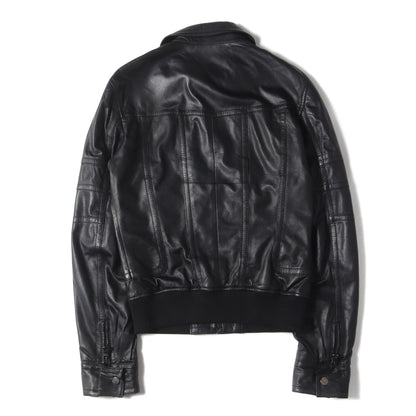 ラムスキンレザー ジップ ブルゾン / ジャケット